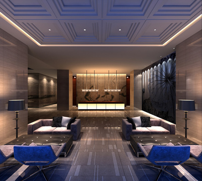 1992工裝SPA會(huì)所效果圖案例解析