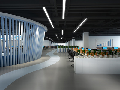 2000平米現(xiàn)代簡(jiǎn)約家裝 融合理性設(shè)計(jì)與制服美學(xué)的空間演繹