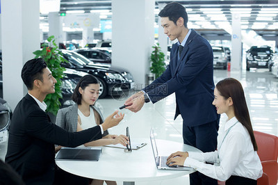 汽車銷售成交簽合同